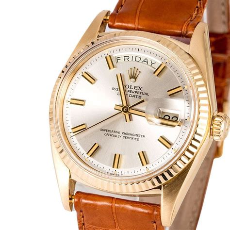 rolex presidential brown face